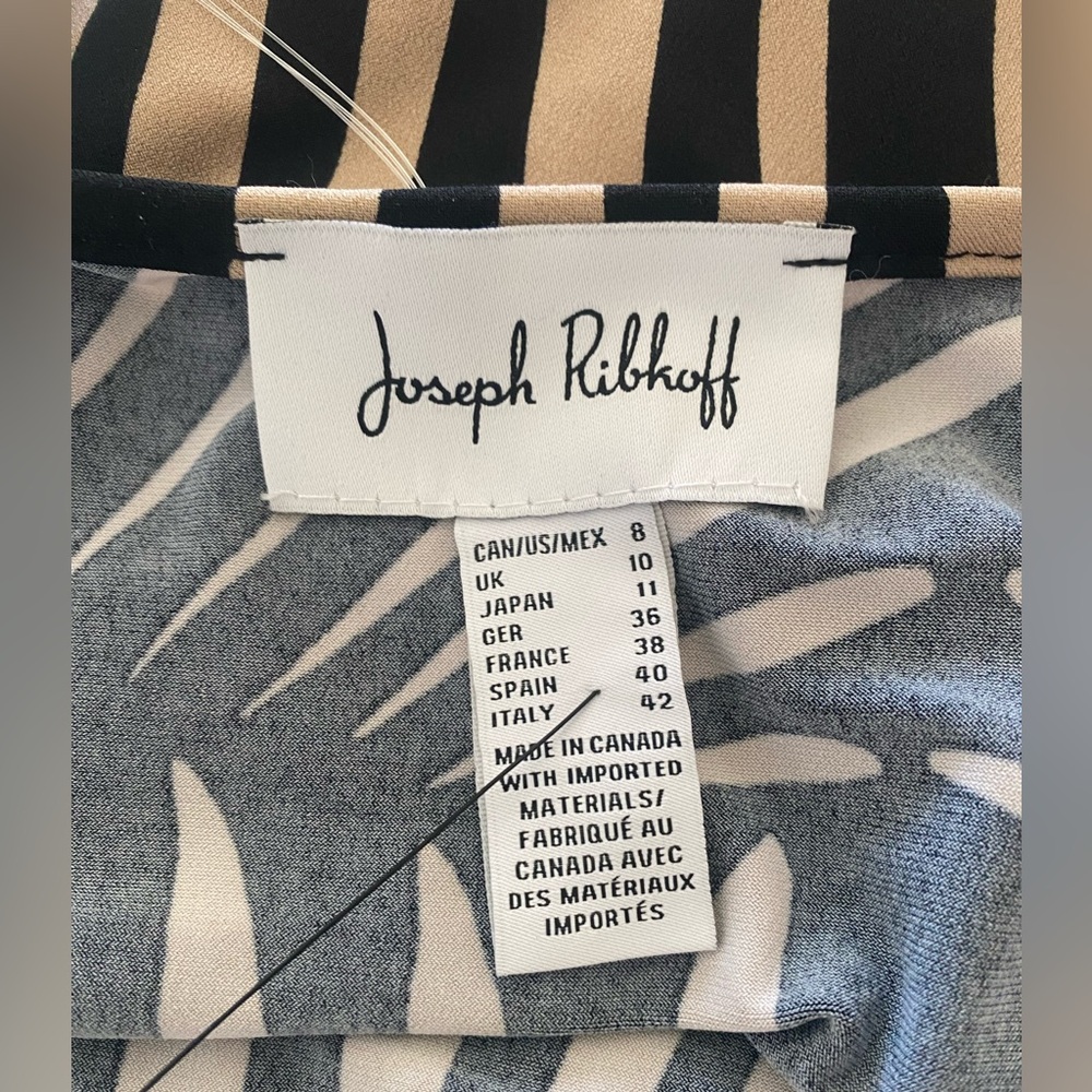 Joseph Ribkoff Geometric Pullover Top - Picture 10 of 10